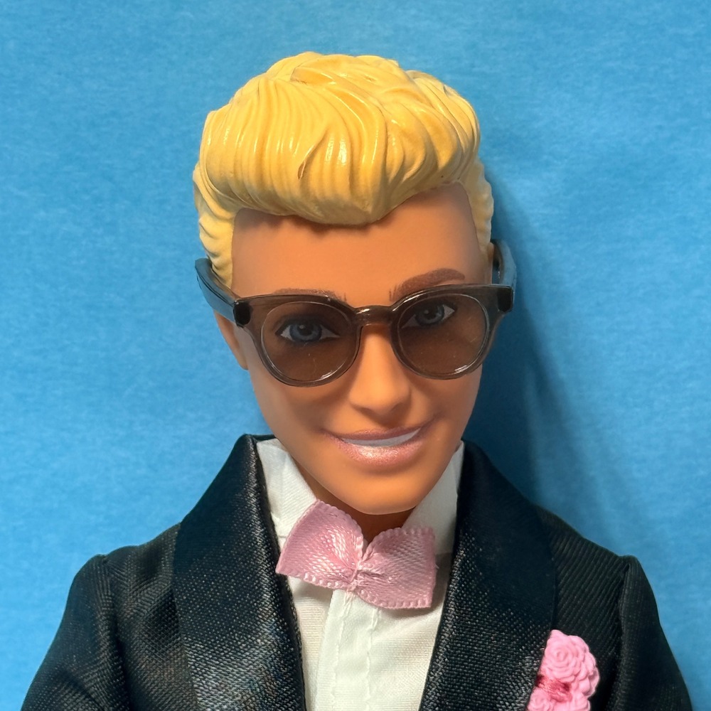 Mattel Barbie and Ken Wedding Doll Set Bride and Groom HXX50 Tuxedo Dress 12in * - Picture 3 of 8